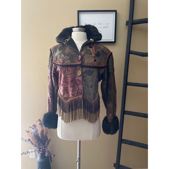 VINTAGE J.WILDE size medium jacket - Picture 6 of 8